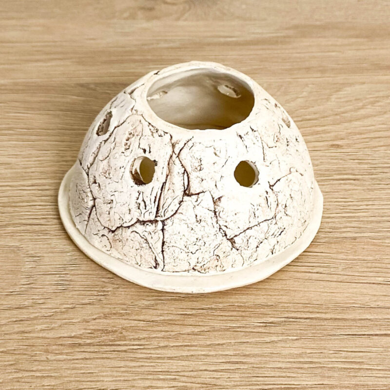 Keramik Teelichthalter rund