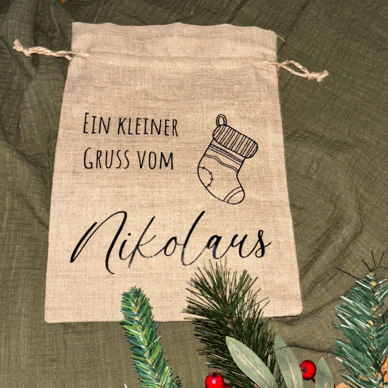 Personalisiertes Nikolaus-Säckchen