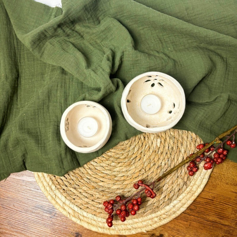 Keramik-Teelichthalter